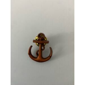 Anchor brewing pin, Copper tone